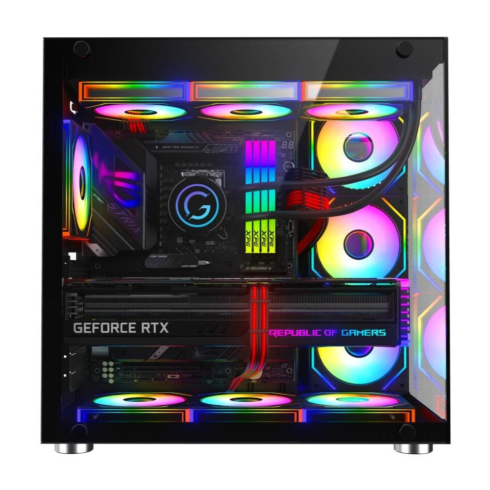 Phoenix Z569CR Gaming PC-Pakke i Greencom Galactic 280X Big Tower