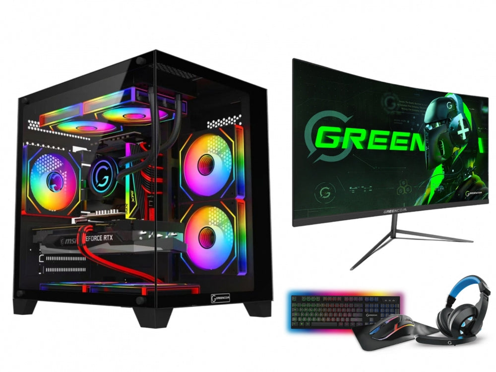 Entry V894G Gaming PC-Pakke i SKY 30X Midi Tower