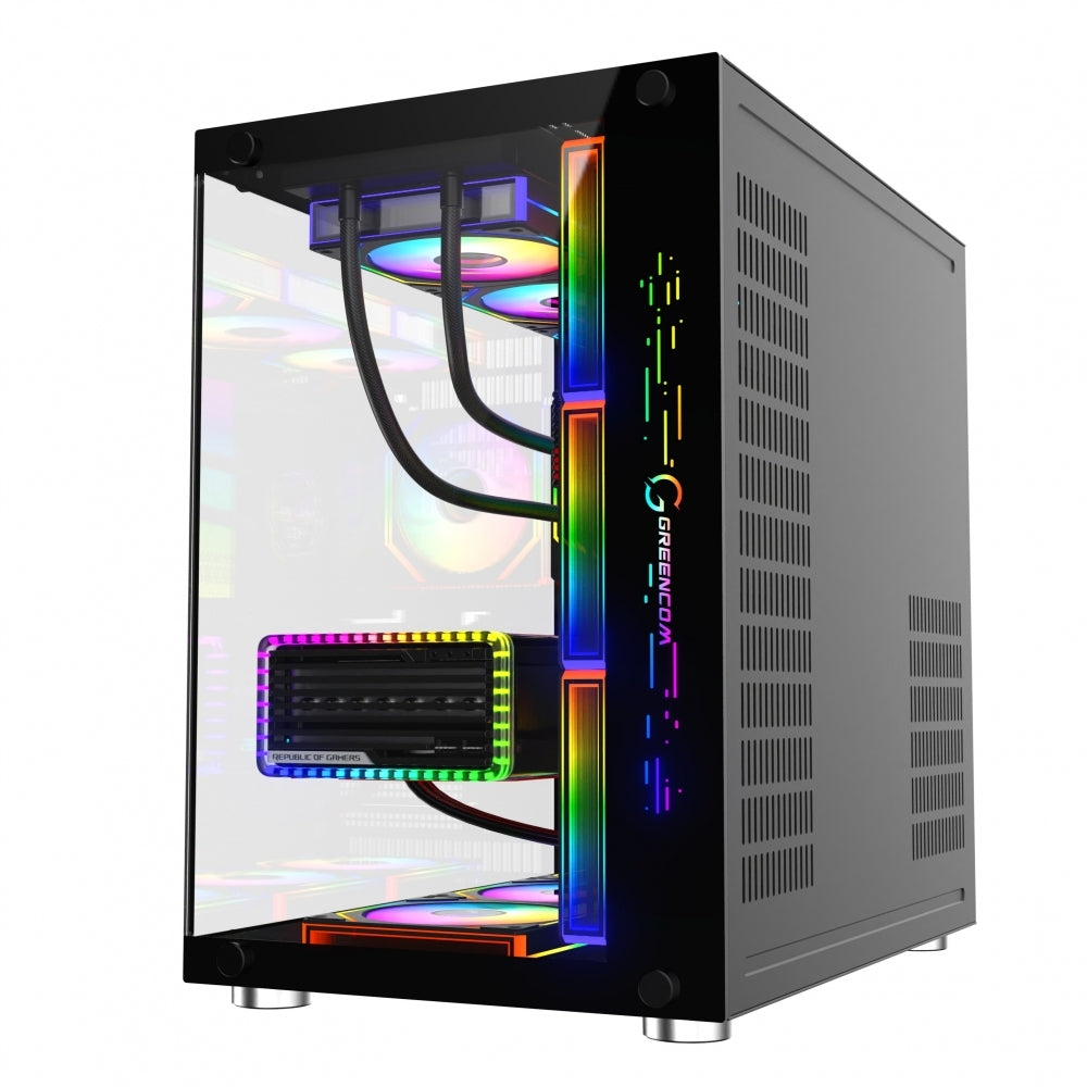Phoenix Z569CR Gaming PC-Pakke i Greencom Galactic 280X Big Tower